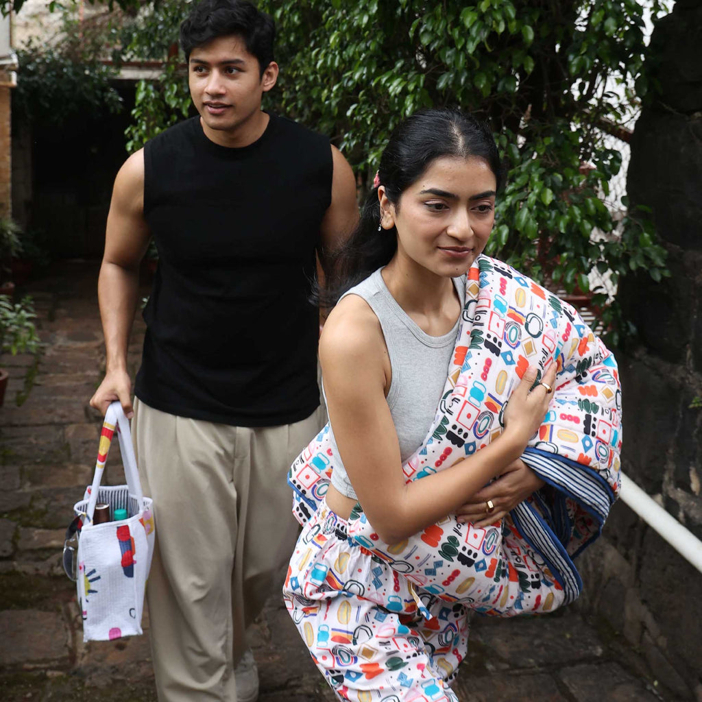 Double Bed Quilt - Block Party