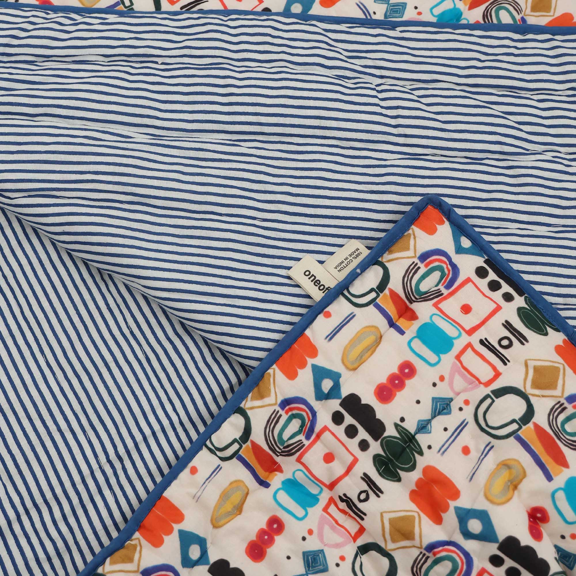 Double Bed Quilt - Block Party