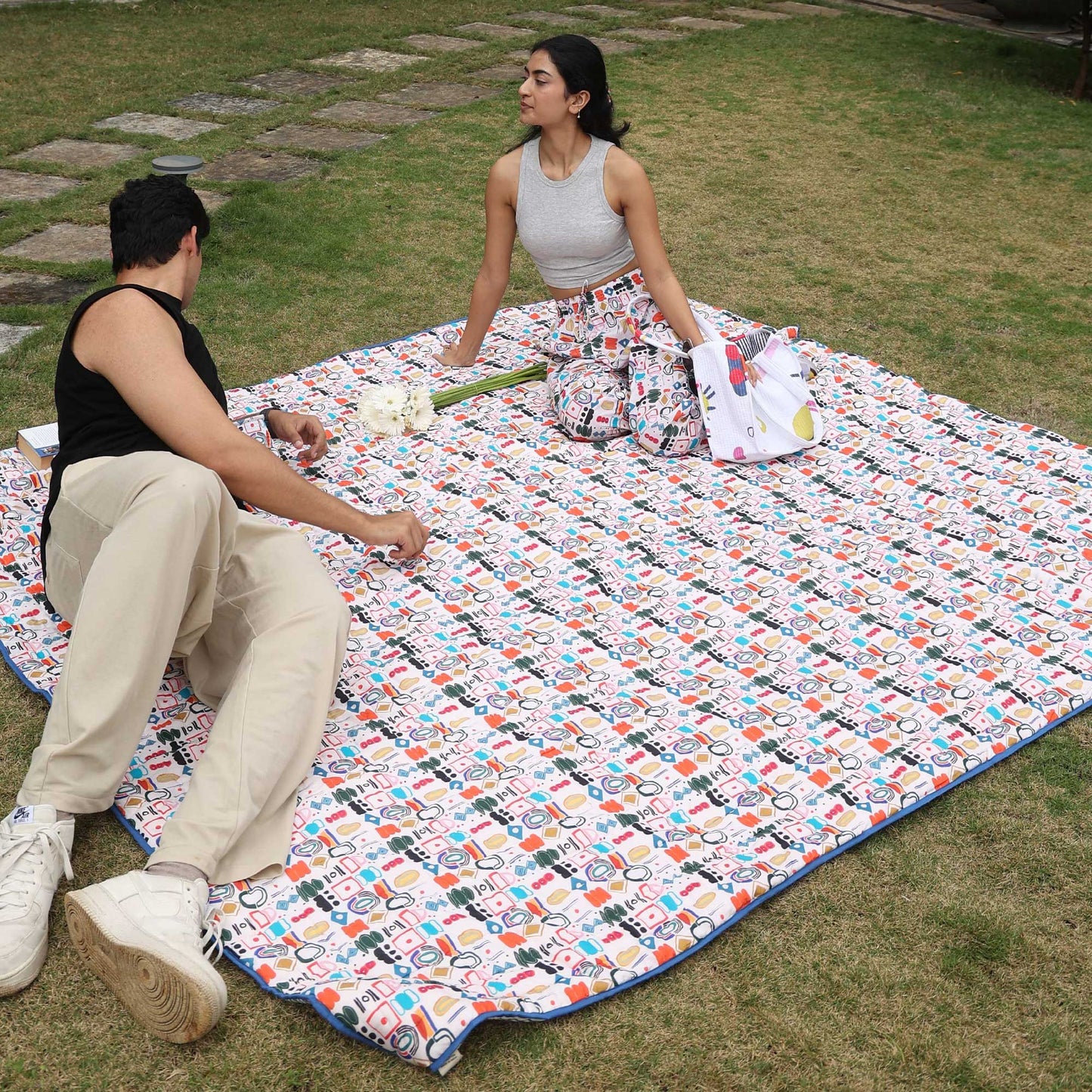 Double Bed Quilt - Block Party