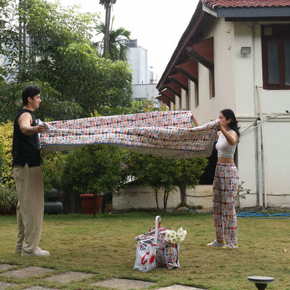 Double Bed Quilt - Block Party