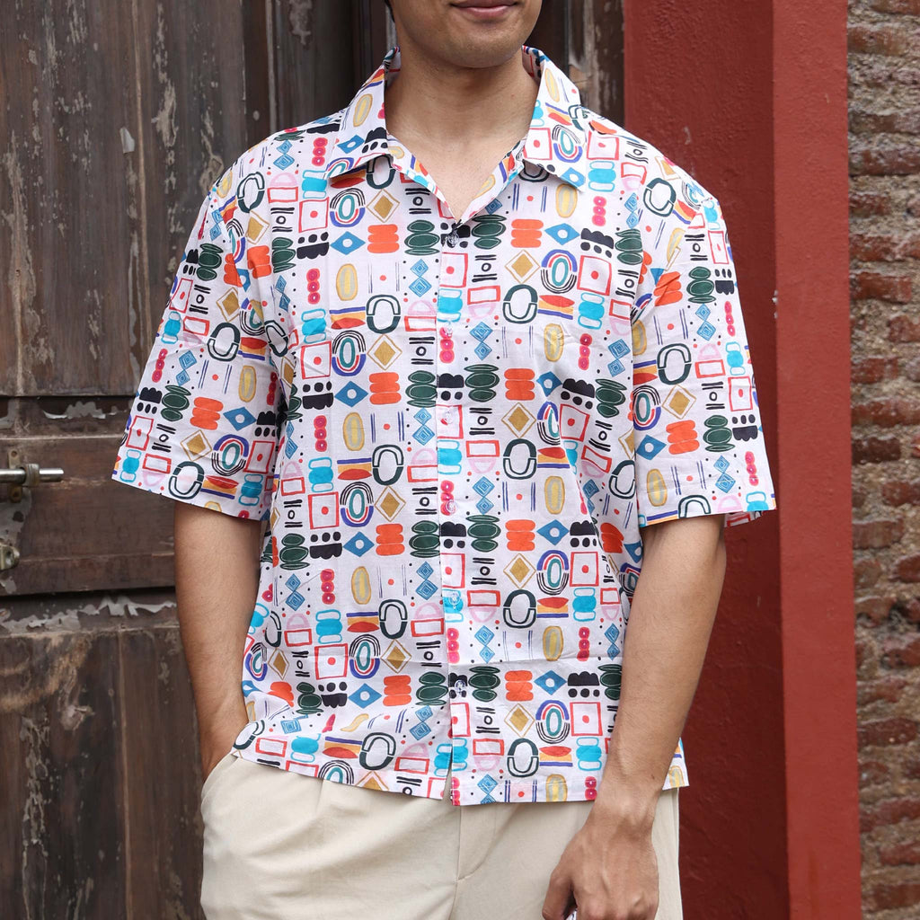 Boxy Shirt - Block Party