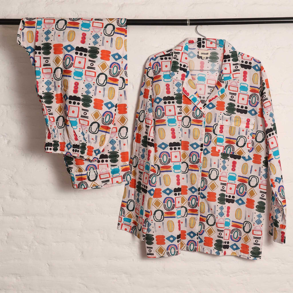 Pajama Set - Block Party