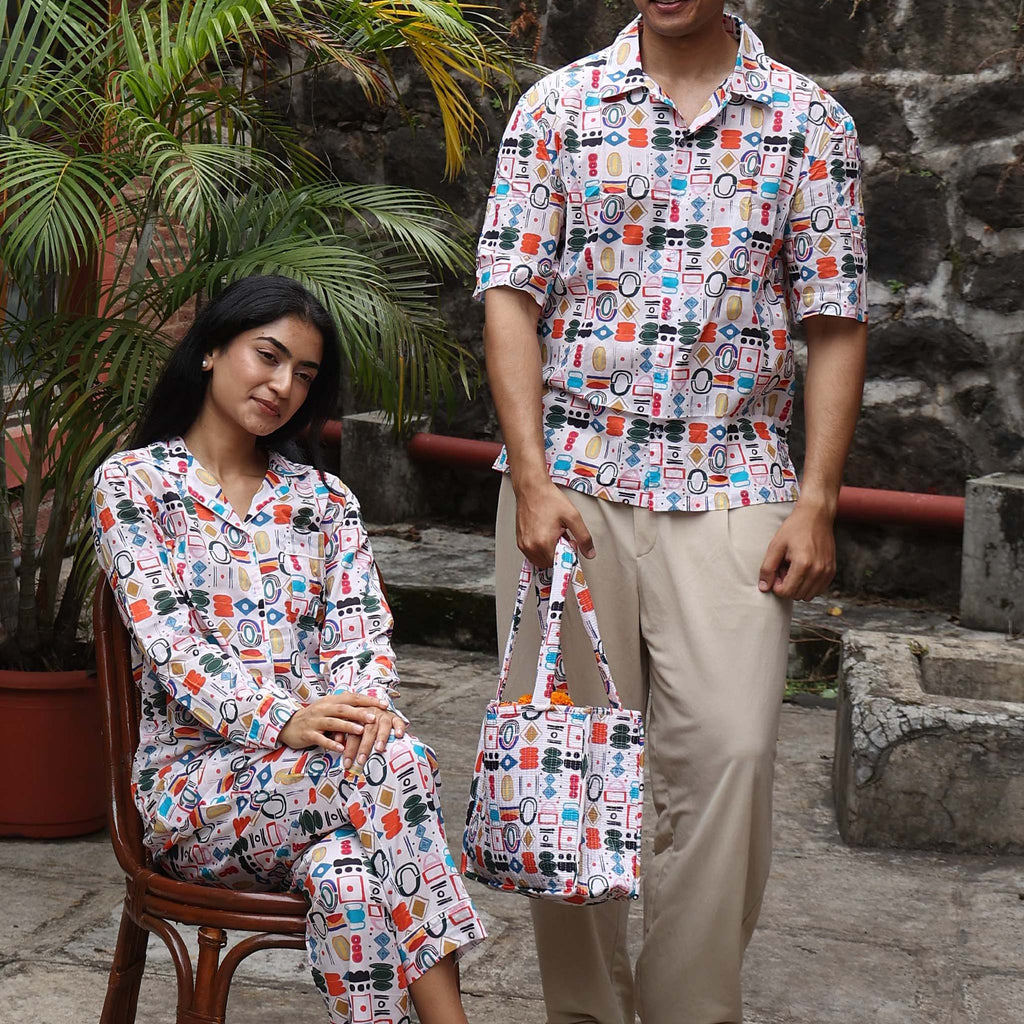 Boxy Shirt - Block Party