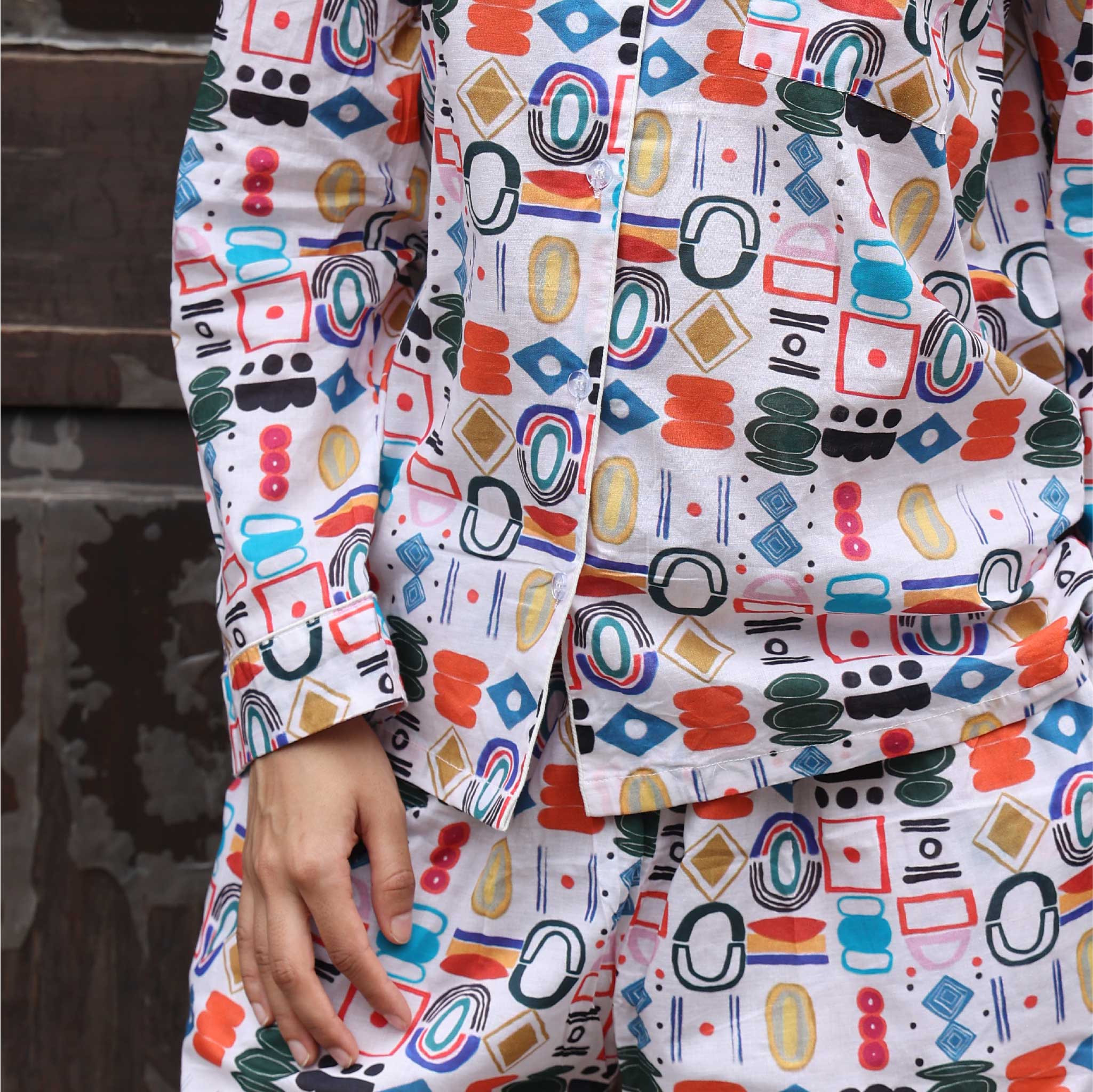 Pajama Set - Block Party