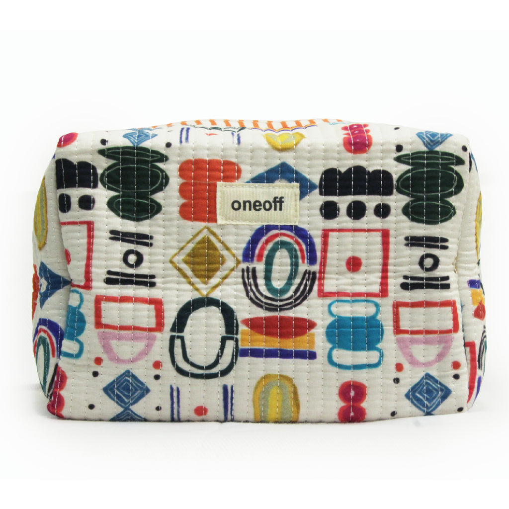 Quilted Utility Bag - Block Party