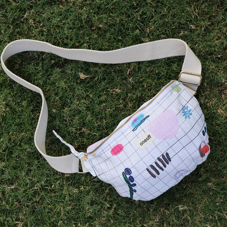Cross Body Bag -Play Grid