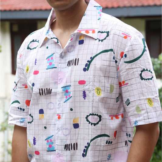 Boxy Shirt - Play Grid