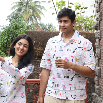 Boxy Shirt - Play Grid