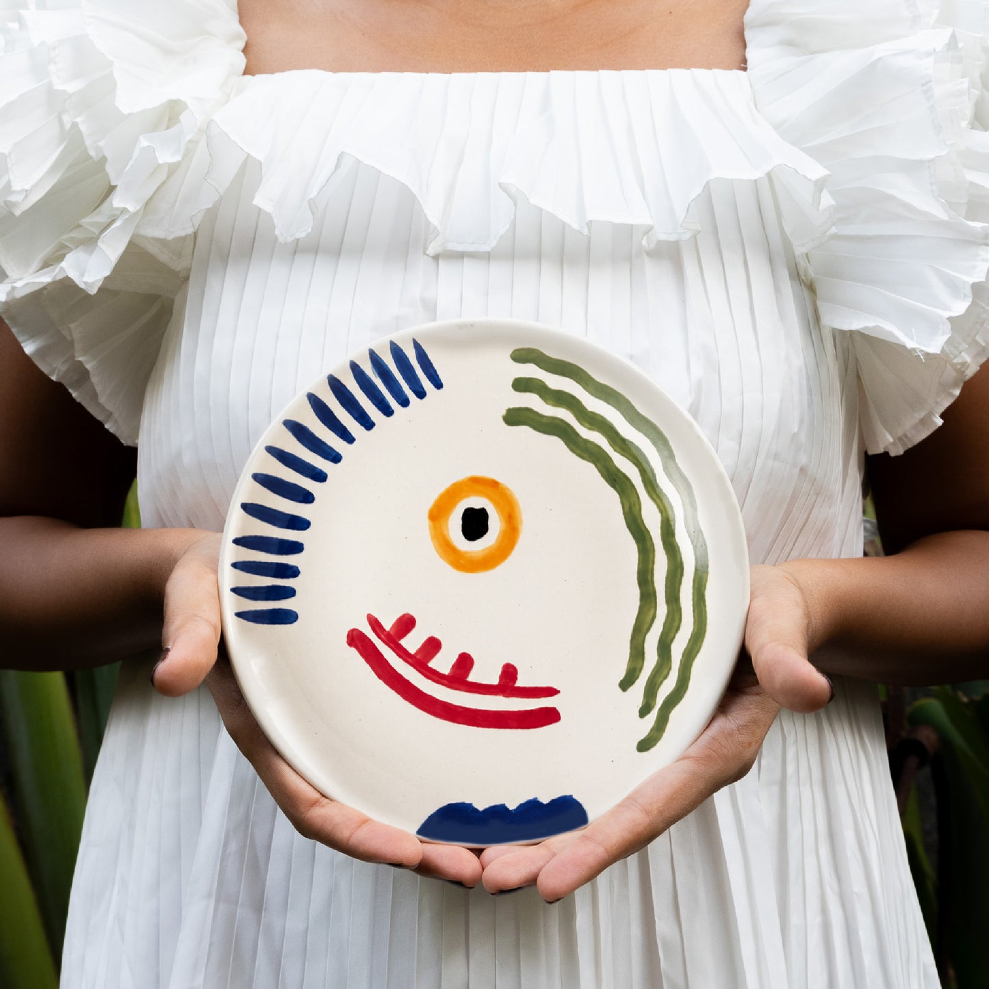 Ceramic Dish 7" - Drift