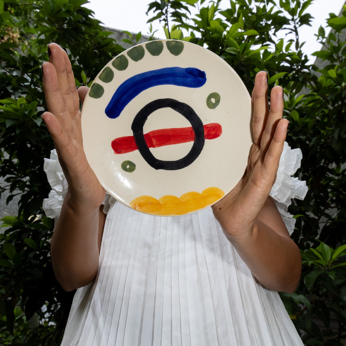 Ceramic Dish 7" - Orbit