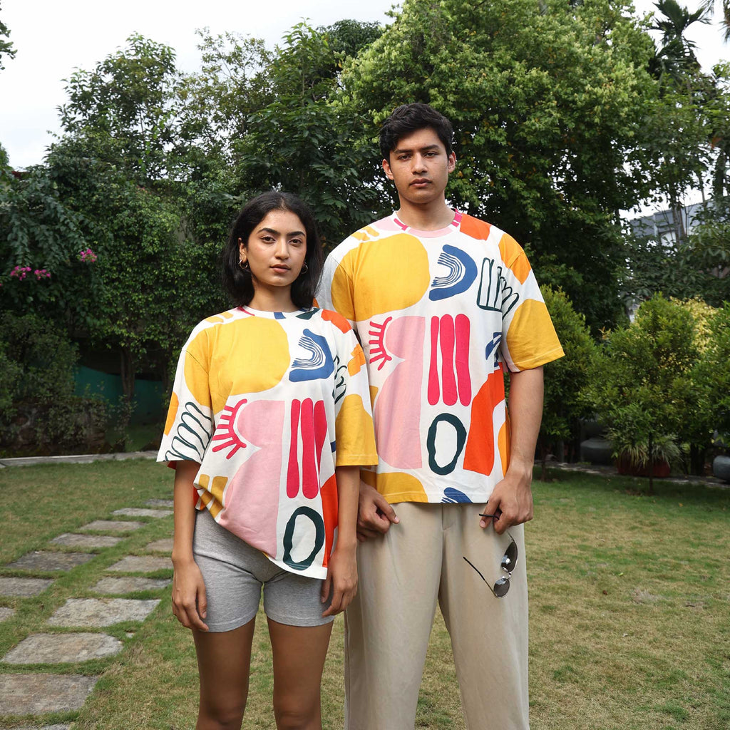 Oversized Unisex Tee - Soft Volume