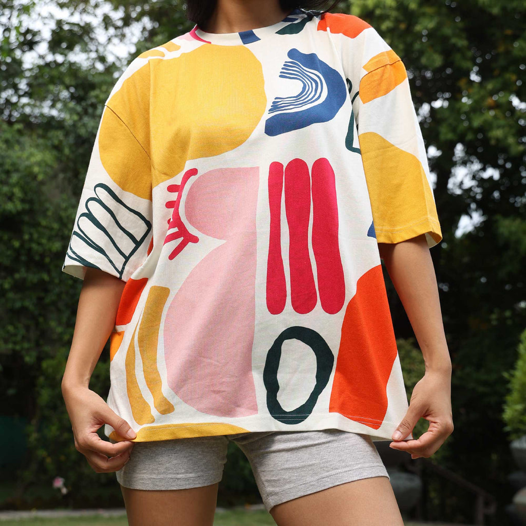 Oversized Unisex Tee - Soft Volume