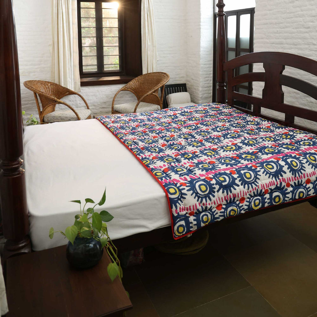 Double Bed Quilt - Sunstorm