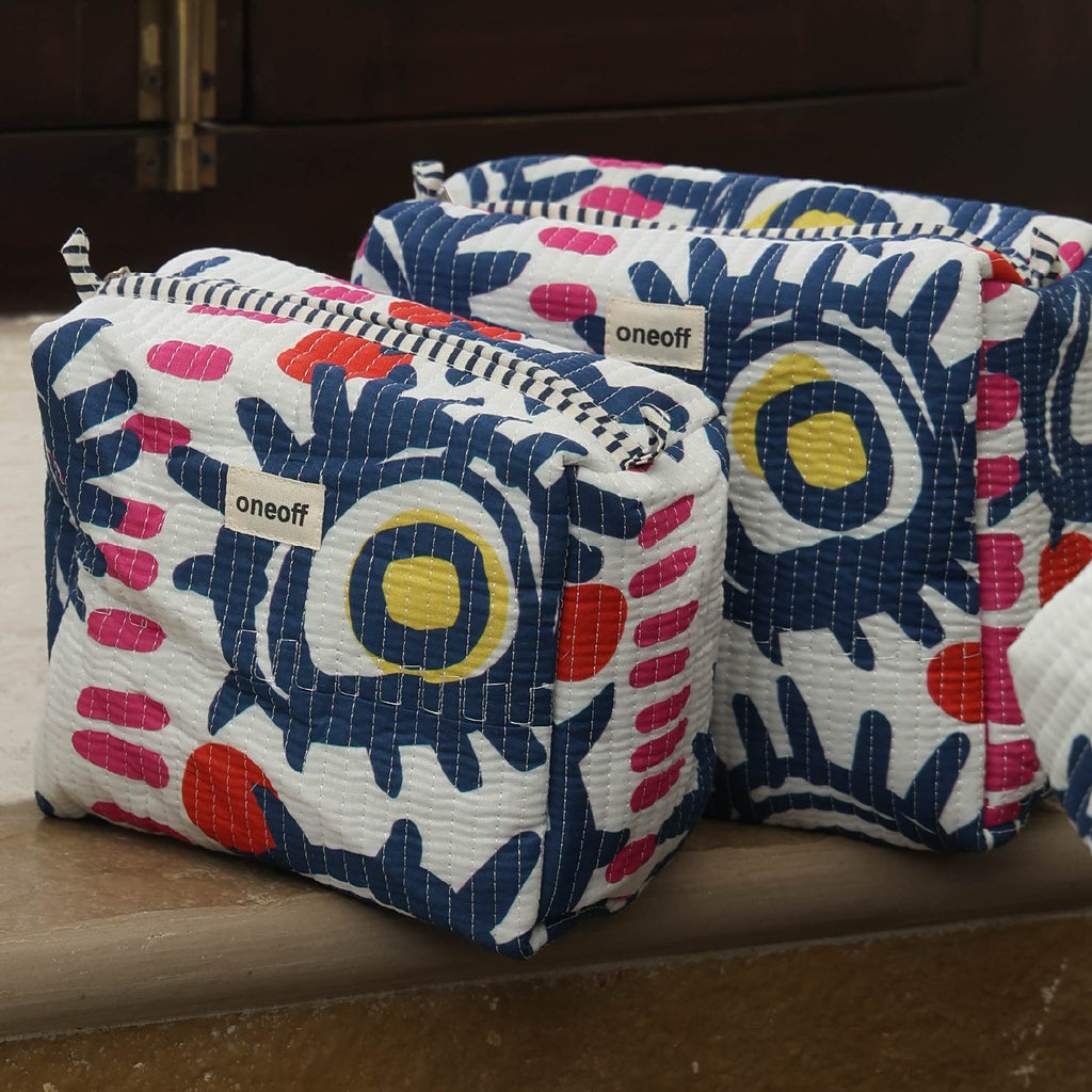 Travel Pouch Set of 3  - Sunstorm