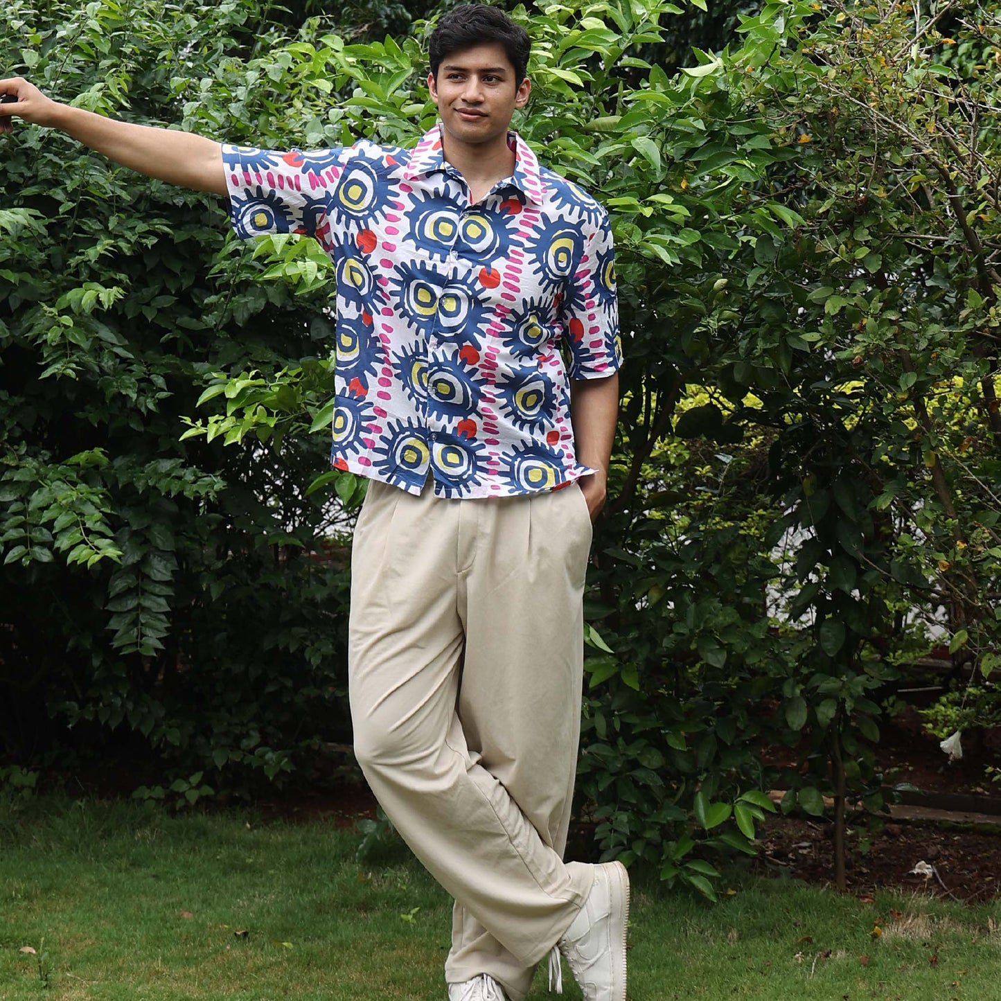 Boxy Shirt - Sunstorm