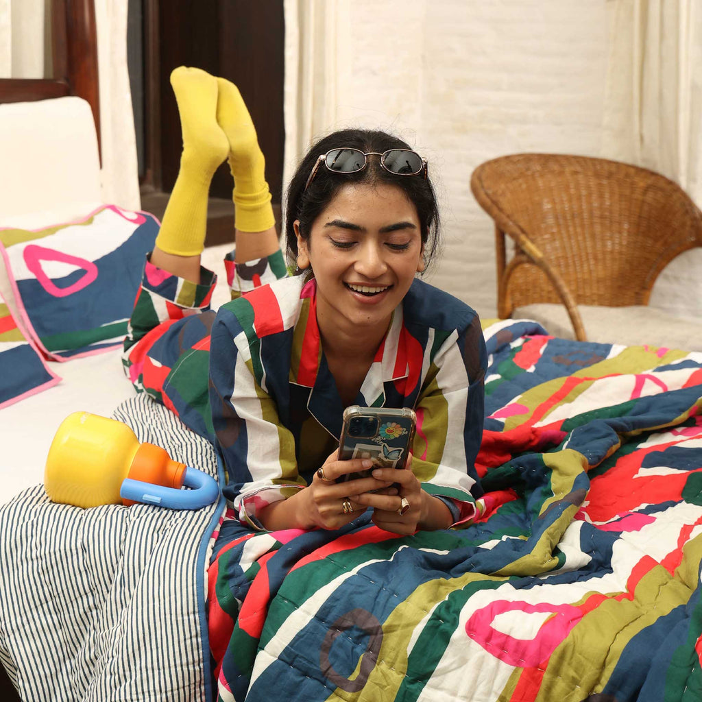 Double Bed Quilt - Wild Vibes