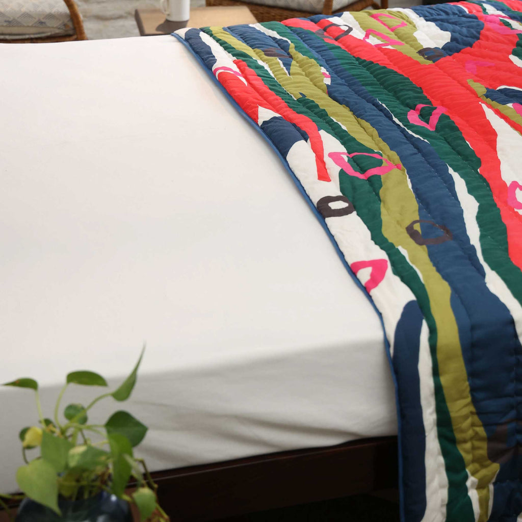 Double Bed Quilt - Wild Vibes