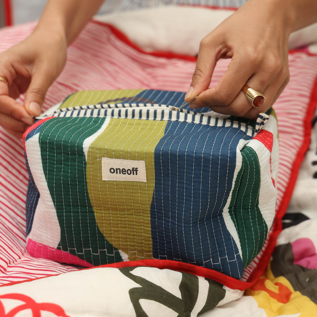 Quilted Utility Bag - Wild Vibes