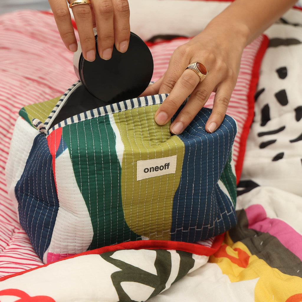 Quilted Utility Bag - Wild Vibes